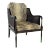 Swaim Mid Century Ebonized Cane Lounge Chair For Sale