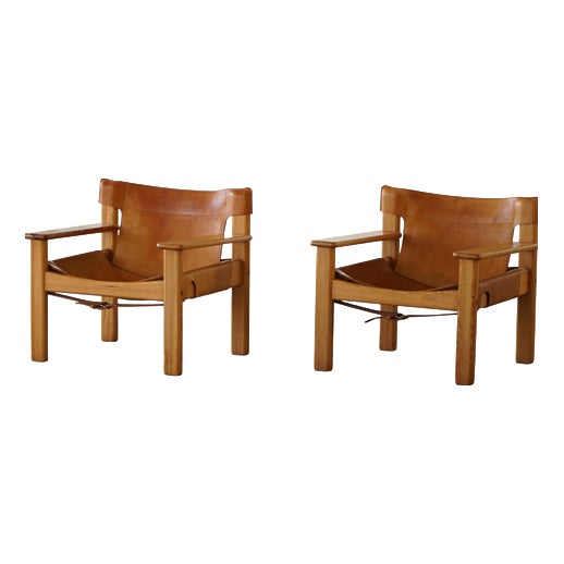 Mid-Century Swedish Natura Armchairs from Karin Mobring, 1970s, Set of 2 For Sale
