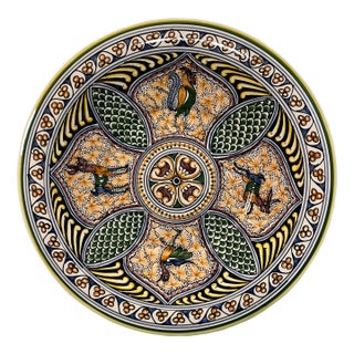 Coimbra Ceramic - Hand Painted Portuguese Plate 6 For Sale