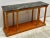 This is an Italian marble top console table with neo-classical styling. The orange finish is original, and this particular...