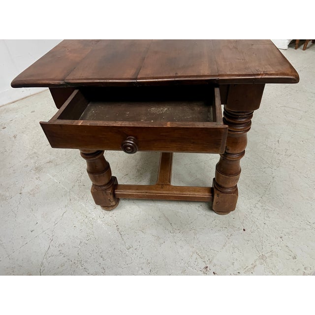 Large Antique Farmhouse Table in Beech, 1800s For Sale - Image 17 of 18