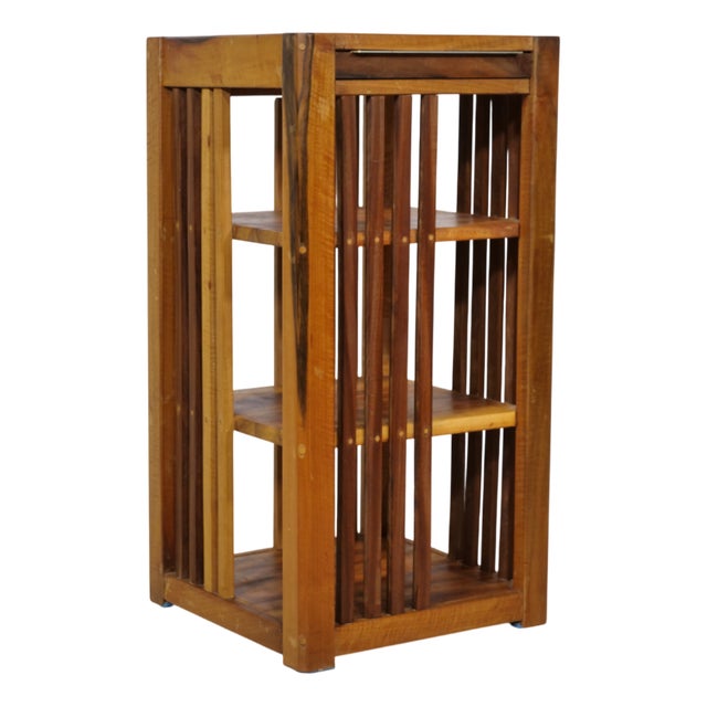 Mid-Century Cherrywood Shelf, 1960s For Sale