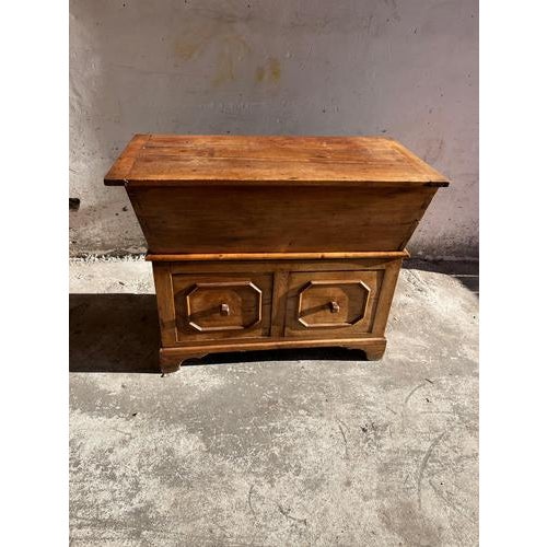 Wooden Bakers Chest with Storage Drawers For Sale - Image 15 of 15