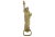 Mid-Century Brass Lady Liberty Bottle Opener For Sale