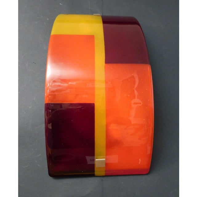 Italian 1970s Mid-Century Murano Sconces, a Pair For Sale - Image 3 of 10
