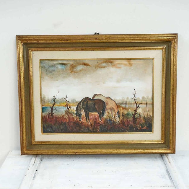 Giovanni Lovetti, Landscape, Oil Painting For Sale - Image 5 of 5