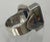 Contemporary Late 20th Century 20 Carat Swiss Blue Topaz Cocktail Ring Set in Sterling Silver, Size 9.5 For Sale - Image 3 of 5