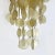 Italian Mid-Century Modern Golden Plastic Cascade Chandelier, 1970s For Sale - Image 10 of 13