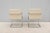 Ludwig Mies Van Der Rohe Brno Tubular Chairs in Cream Fabric by Gordon - A Pair For Sale - Image 11 of 18