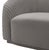 Yara Grey Velvet Pleated Sofa For Sale - Image 4 of 7