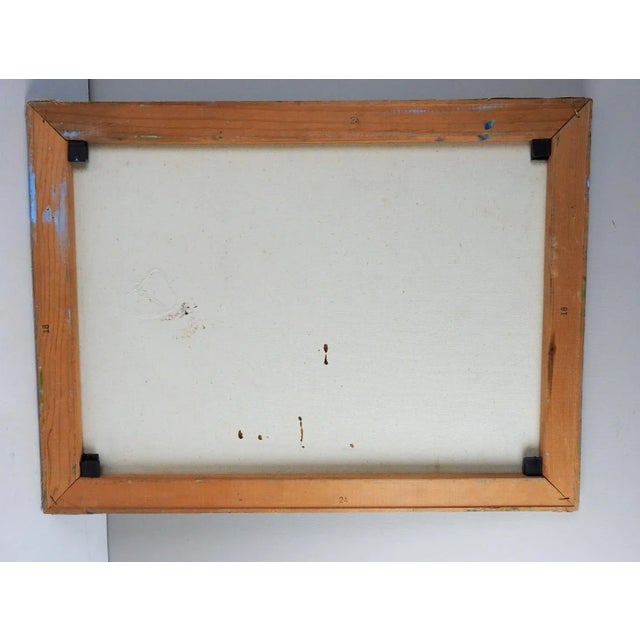 Rustic Contemporary Twilight Landscape Painting For Sale - Image 3 of 3