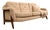 1960s Brazilian Modern Stella Three-Seat Sofa in Rosewood & Bouclé by Sergio Rodrigues, Brazil For Sale