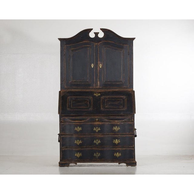 Baroque Antique Baroque Cabinet in Wood, 1800 For Sale - Image 3 of 14