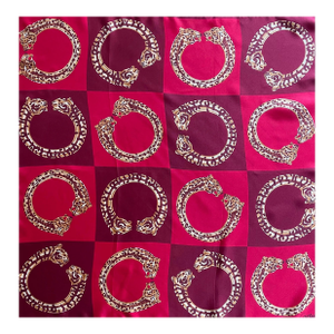 Cartier Silk Scarf “Panther Bracelet”