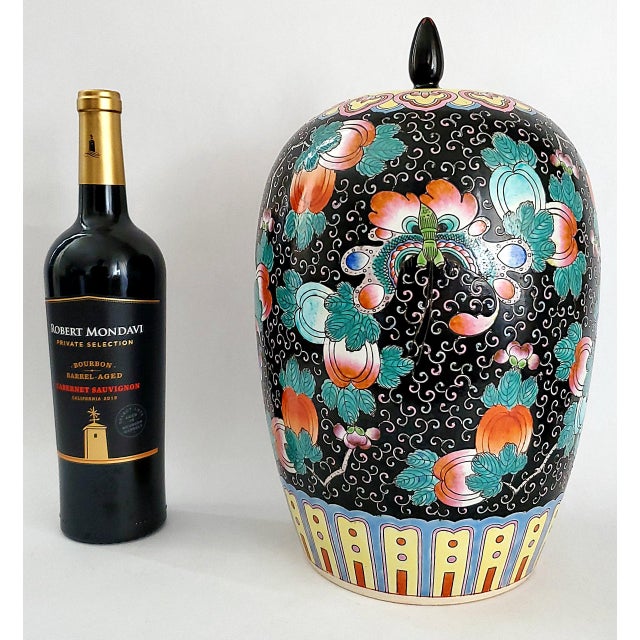 Mid 20th Century Ginger Jar Butterflies - Mid 20th Century For Sale - Image 5 of 9