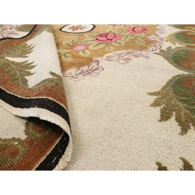 Galerie Shabab Collection Mid-20th Century European Continental Carpet For Sale - Image 10 of 11