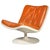 Artifort F976 Chair in Orange Leather by Geoffrey Harcourt, Italy, 1970s For Sale - Image 9 of 9