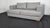 Castelbajac Sofa in Light Grey Wool from Ligne Roset For Sale - Image 6 of 7