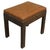Gold Carved Upholstered Tan Window Stool, 1930 For Sale - Image 8 of 8