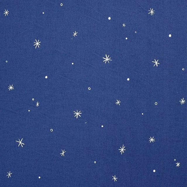 Sample - Schumacher X Charlap Hyman & Herrero Calisto Fabric in Cobalt For Sale