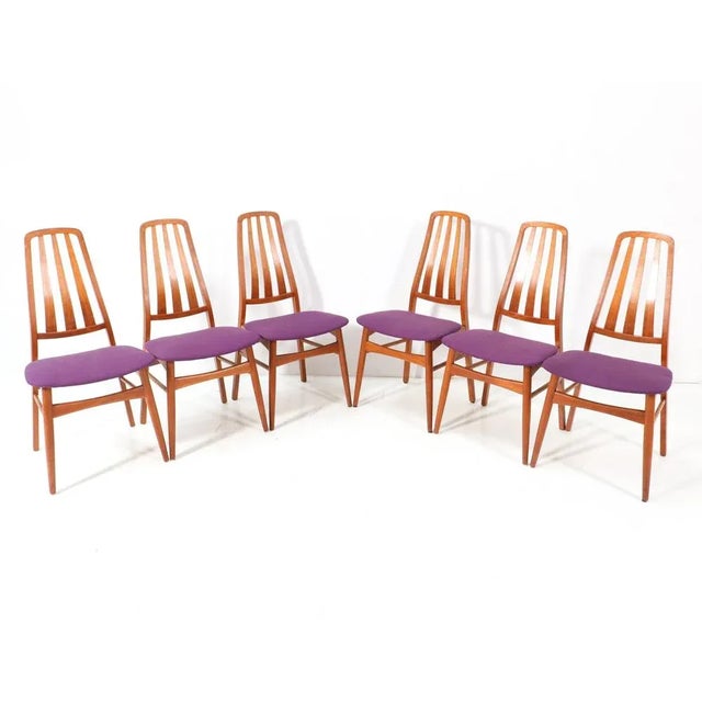 Mid-Century Modern Mid-Century Modern Dining Room Chairs in Teak, 1960s, Set of 6 For Sale - Image 3 of 13