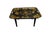 Late 20th Century Late 20th Century Gold & Black Handpainted Tole Tray Table For Sale - Image 5 of 5