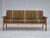 Mid-Century Modern Danish 3-Seater Sofa in Wool and Oak, 1970s For Sale - Image 3 of 18