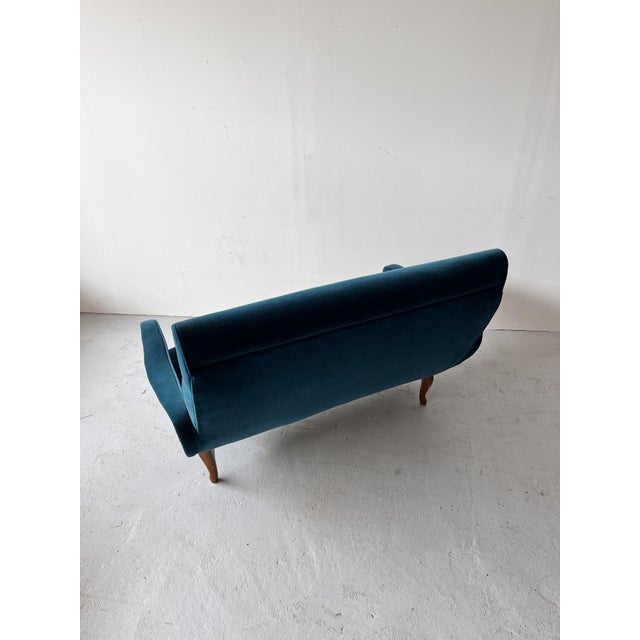 Wood Mid-Century Scandinavian Double Sofa, Norway, 1950s For Sale - Image 7 of 11