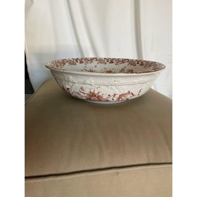 Late 19th Century English Ironstone Serving Bowl For Sale - Image 6 of 6