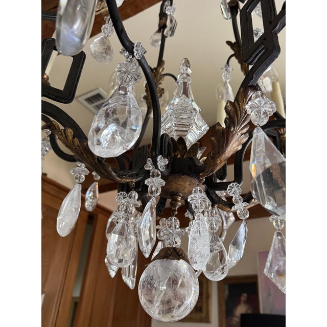 French Dennis and Leen Montalvo Chandelier For Sale - Image 3 of 13