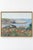 This vintage coastal art print features red and pink poppies overlooking a rocky shoreline and blue ocean, reproduced from...