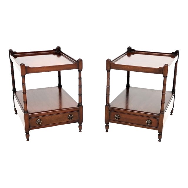Antique Georgian Side Tables, 1930s, Set of 2 For Sale
