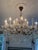 Timothy Oulton 19th C. Rococo Iron & Crystal Round Chandelier From Rh, Designed by Timothy Oulton With a Rustic Metal Frame and Cascading Cut Crystal. For Sale - Image 4 of 7