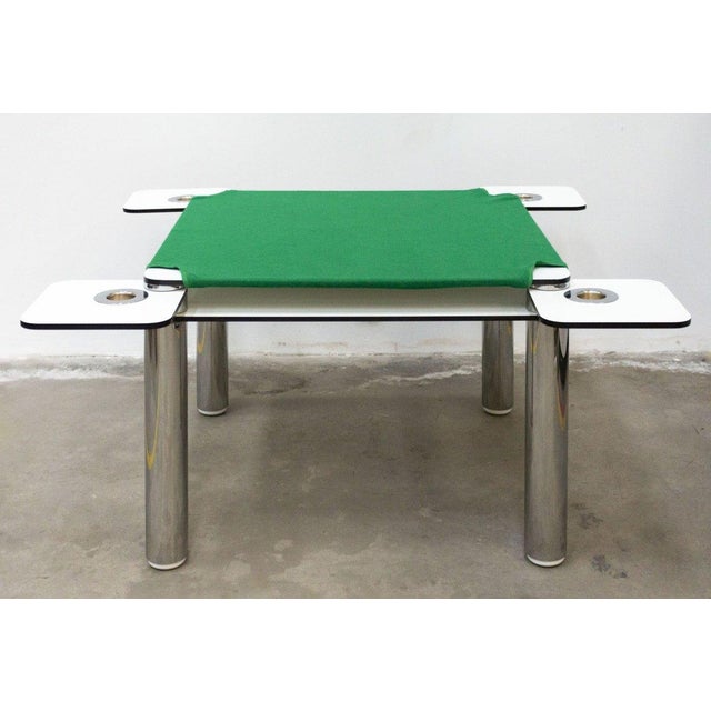 Poker Table by Zanotta, 1960s For Sale - Image 13 of 13