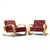 Mid-Century Modern Alvar Aalto Armchair 400 Tank Mid Century Bentwood Lounge Chairs - Pair For Sale - Image 3 of 13