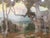 Arts & Crafts Circa 1917 Marion Kavanagh Wachtel “The Oaks” Volchrome Color Lithograph For Sale - Image 3 of 3