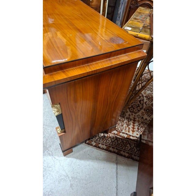 Empire Style Chest of Drawers, 1950s For Sale - Image 6 of 8