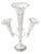 Early 20th Century S.J. Levi & Co. Silver Plate Four Trumpet Epergne For Sale