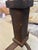 1910s Huge Antique Iron Cannonball Andirons -a Pair For Sale - Image 5 of 8