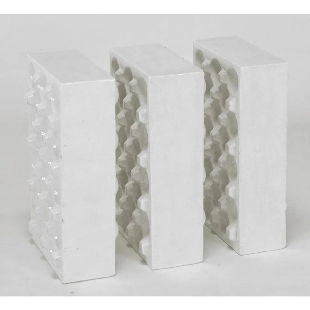 William A. Hoffman 1973 "Three Crates" Ceramic Sculpture by William A. Hoffman For Sale - Image 4 of 9