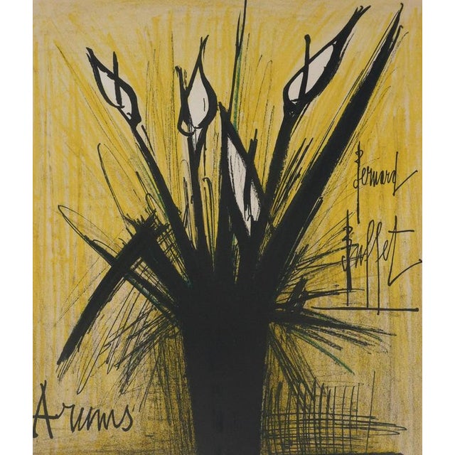 Bernard Buffet, The Arums, 1966, Lithograph For Sale - Image 6 of 9