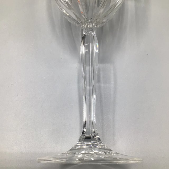Waterford Marquis Omega Cut Crystal Wine Glass - 1 For Sale - Image 11 of 12