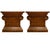 1960 Vintage Drexel Guildhall Neoclassical Oak Pedestal End Tables - A Pair For Sale - Image 17 of 17