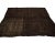 Contemporary 1960s Vintage Dark Brown Kilim Rug- 7′2″ × 9′4″ For Sale - Image 3 of 7