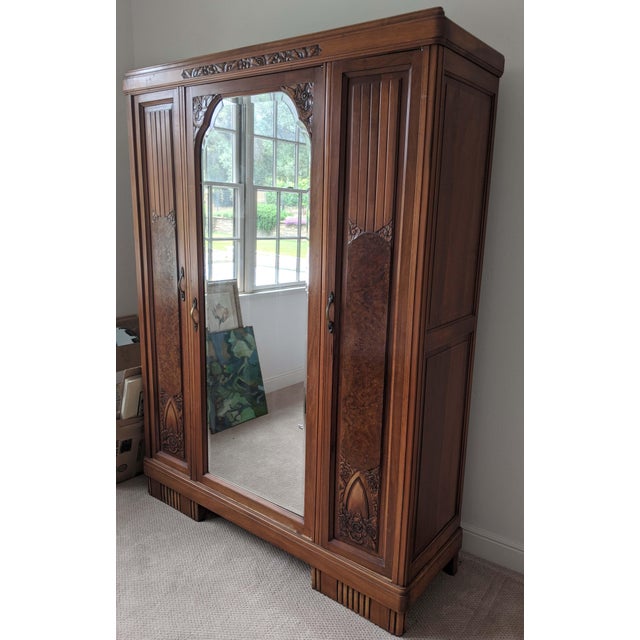 French Art Deco Armoire Chairish