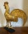 Antique 19th Century American Folk Art Gilt Swell Body Copper and Zinc Rooster Weathervane For Sale - Image 10 of 12