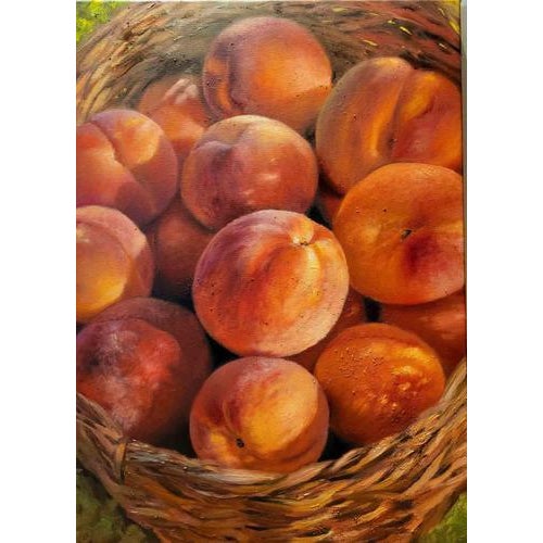 "Gifts of summer", Original oil painting on canvas 70 x 50 cm, 2026. Hand signed. Excellent condition. This piece is...