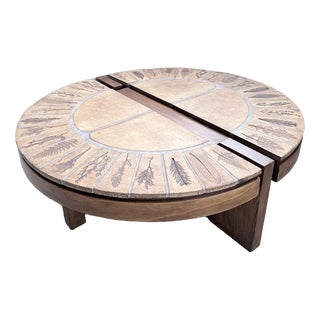 Coffee Bean Coffee Table by Roger Capron, 1960s For Sale