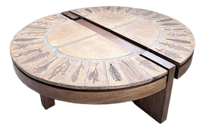 Coffee Bean Coffee Table by Roger Capron, 1960s