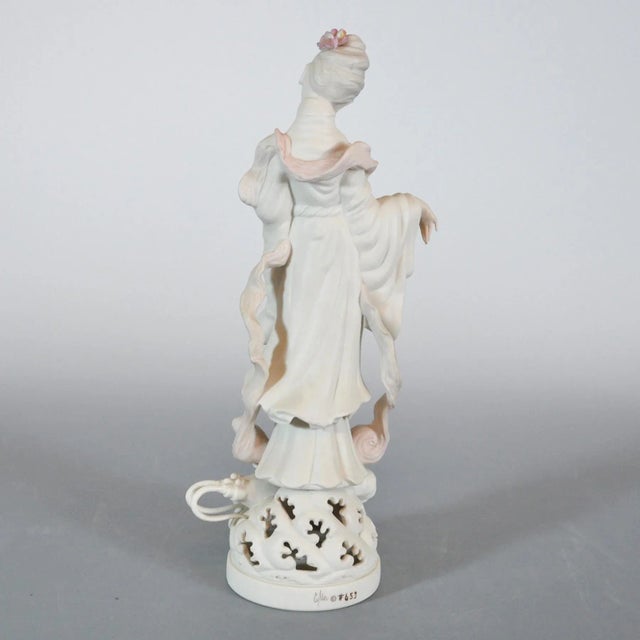 1970s 1970s Cybis Limited Edition of Kwan Yin Buddhist Goddess of Mercy and Compassion Figure For Sale - Image 5 of 10